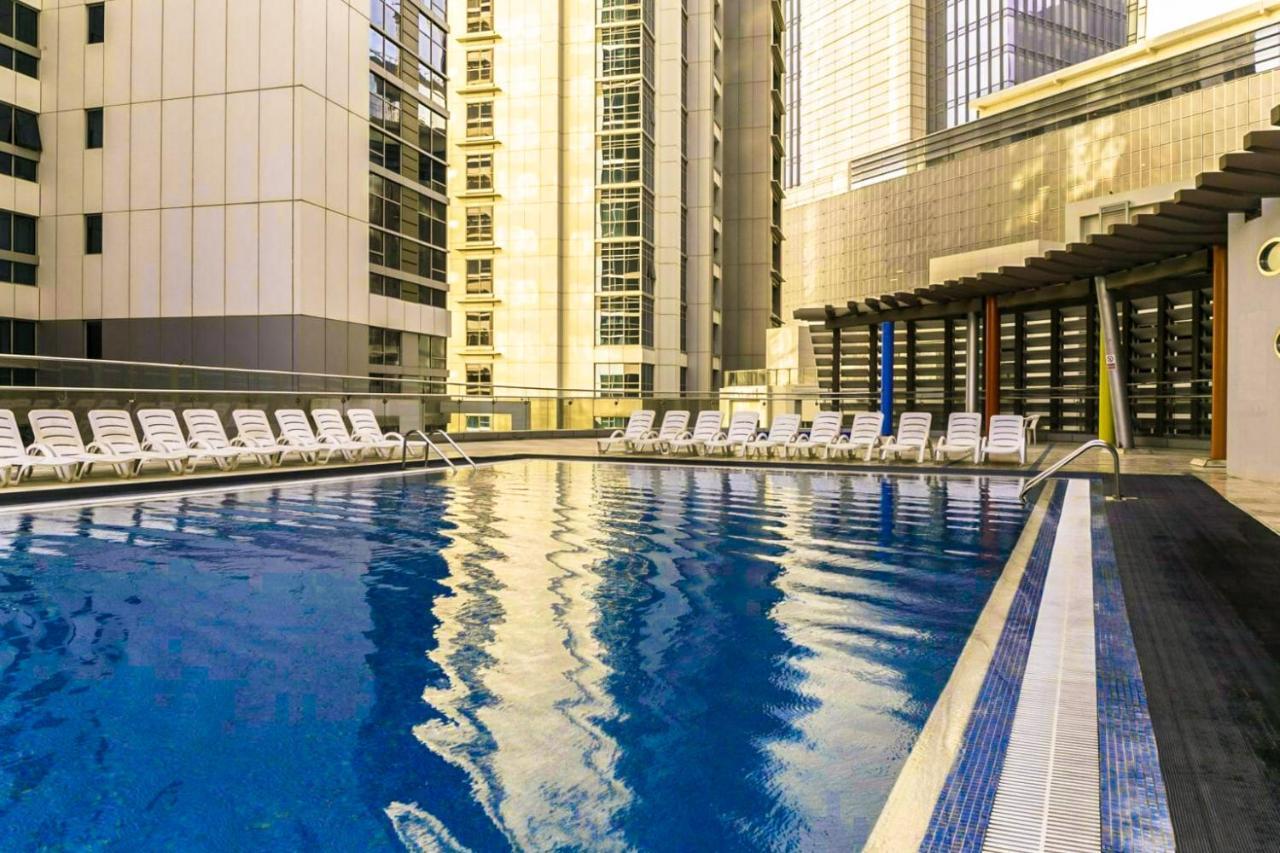 Higuests - Roomy Apt With Infinity Pool Close To Burj Khalifa Dubai Buitenkant foto
